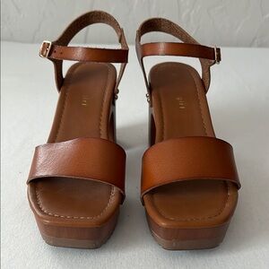 Madden Girl Brown Platform Sandals